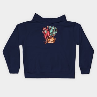 Clown Killing Covid Kids Hoodie